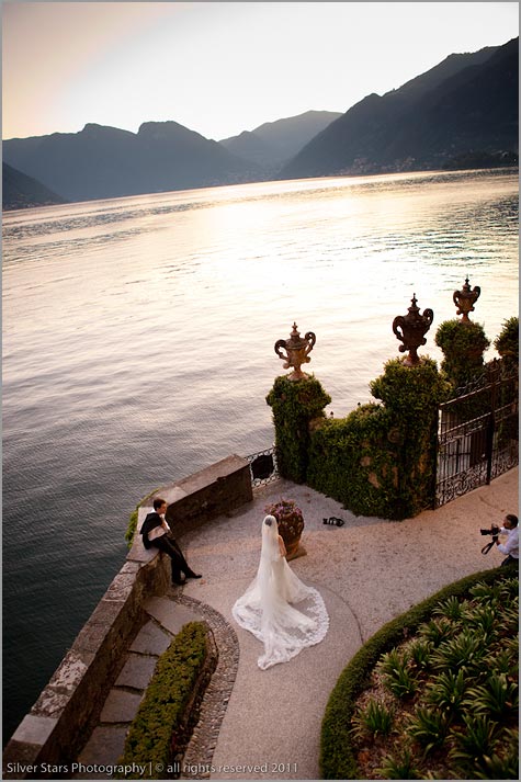 wedding photographer at Villa Balbianello