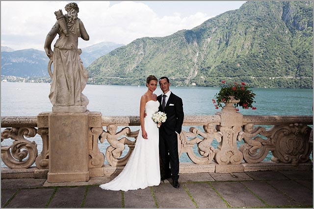 wedding photo service in Villa Balbianello