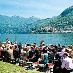 Ceremony on the lake shores