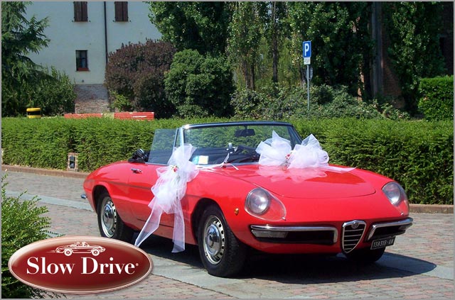 Alfa Romeo Vintage Cars Rental Lake Garda