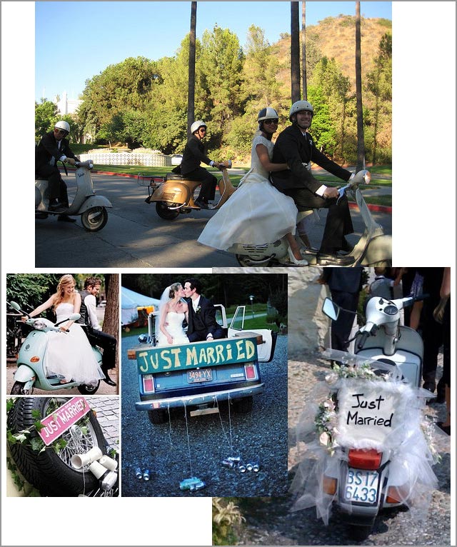 Vespa rental for Lake Garda weddings