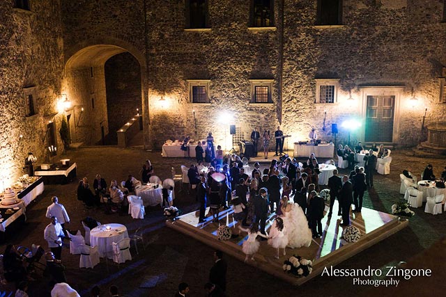 wedding planners at the Odescalchi Castle in Rome