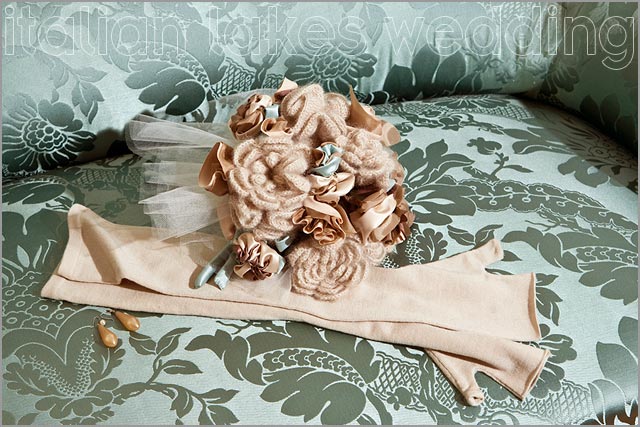 shabby chic bridal bouquet in Italy For 2012 wedding season one of the best