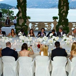 Pure Luxury in Total White at Balbianello Villa
