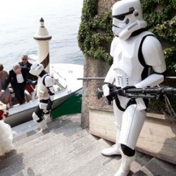 Star Wars wedding at Balbianello Villa