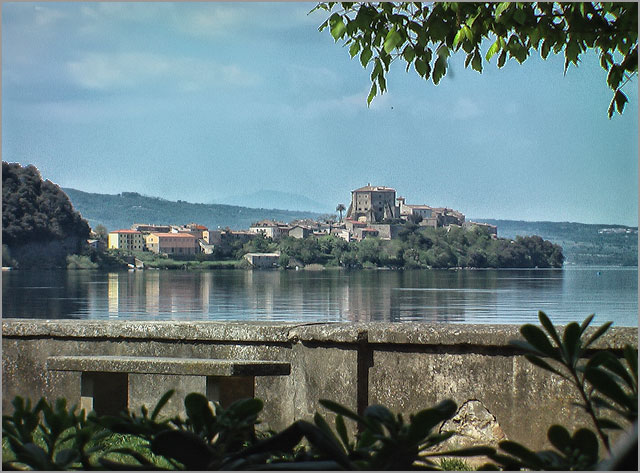 wedding on Bolsena Lake