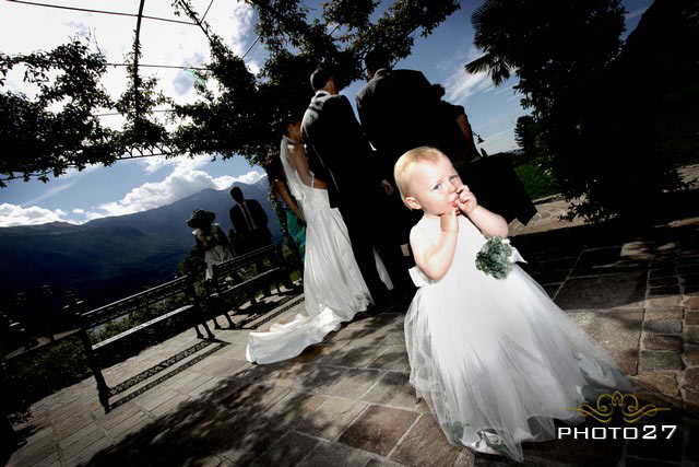 children at the weddings on Lake Garda Italy