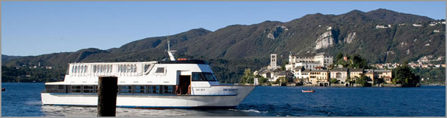 boats hire wedding on Lake Orta