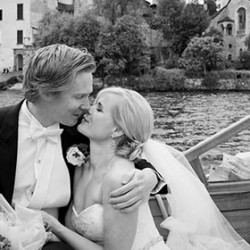 Just Married: Kristine and Jens, another Norwegian couple on Lake Orta!