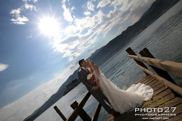 wedding on a budget on Lake Orta
