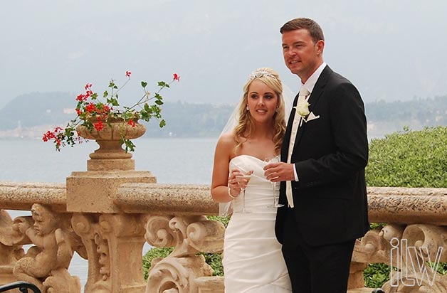 wedding ceremony at Villa del Balbianello lake Como
