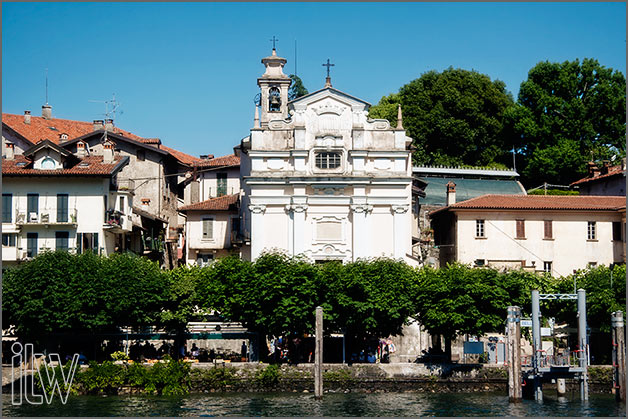 church of San Vittore weddings on Isola Bella