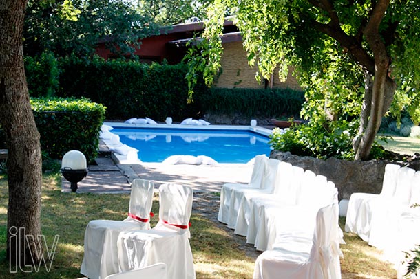 outdoor wedding at Villa Pocci lake Albano Rome
