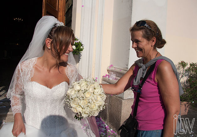 wedding florist on Isola Bella lake Maggiore