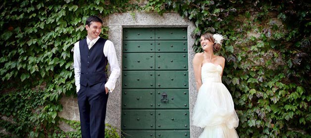 Catholic Wedding on Lake Como, Church of Varenna