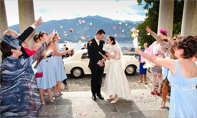wedding at Sacro Monte church of Orta