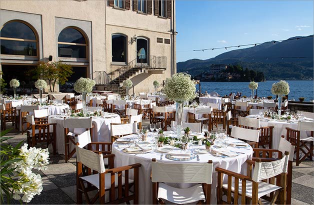 wedding reception at Hotel San Rocco