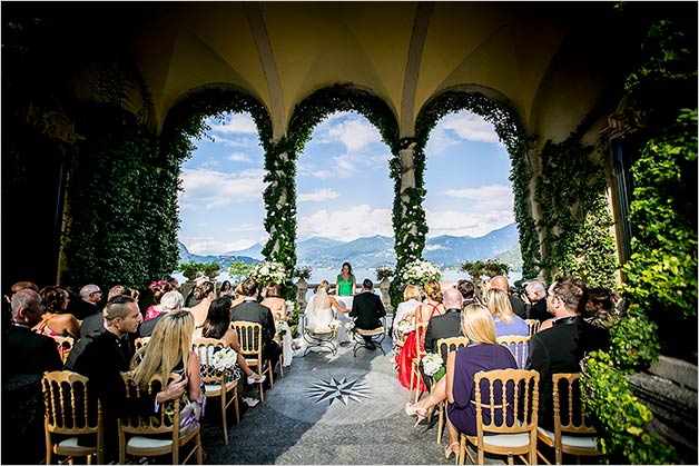Legally binding ceremony Villa Balbianello