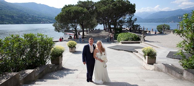 Stresa, Borromeo Island and Baveno, three destinations on Lake Maggiore for a romantic wedding