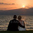 Lynda, Ciaran and their beautiful wedding on lake Bracciano shores