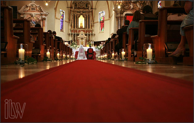wedding at church of Santa Maria della Neve in Sirmione