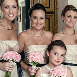 A vintage pink themed wedding on Lake Orta