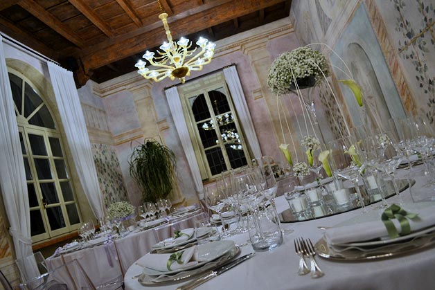 Wedding reception Villa Negri Mantua