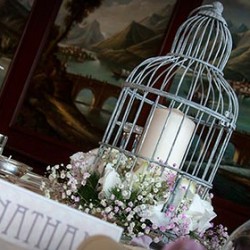 Love.... is a cage! - A Vintage birdcage for your wedding