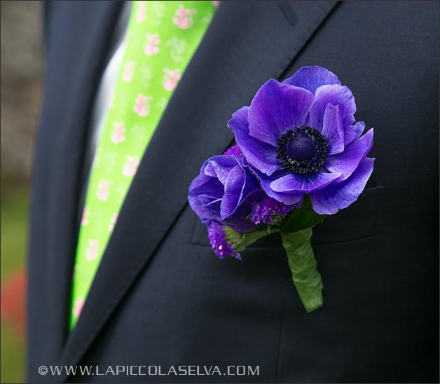 anemone-wedding-buttonhole