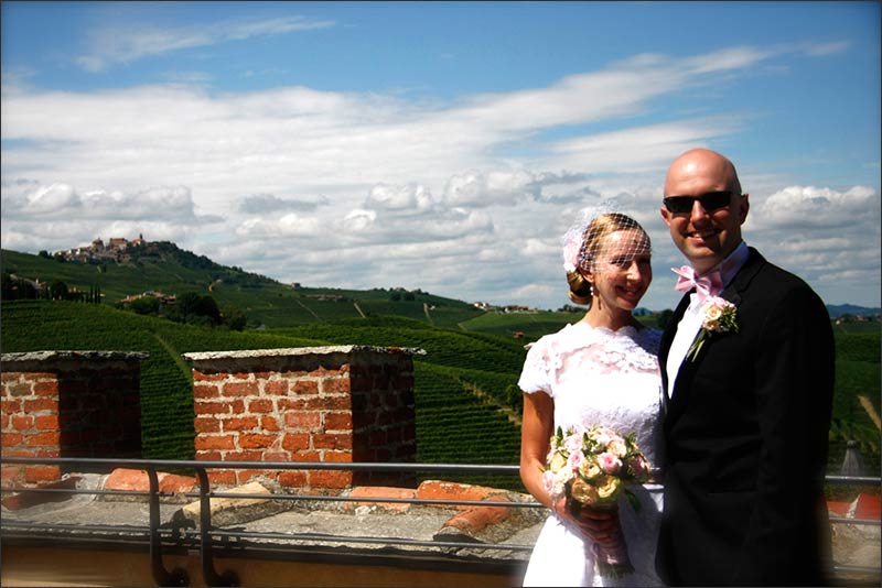 Heather and Philip's wedding in Barolo