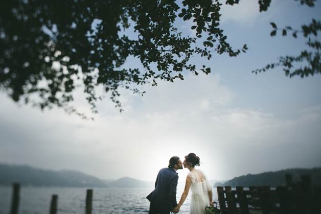 Rimma and Yasin’s wedding on Lake Orta