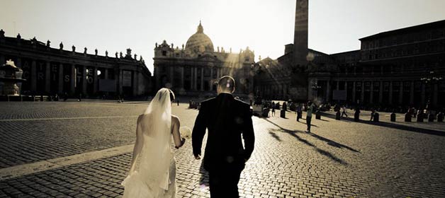 Australian wedding in Italy