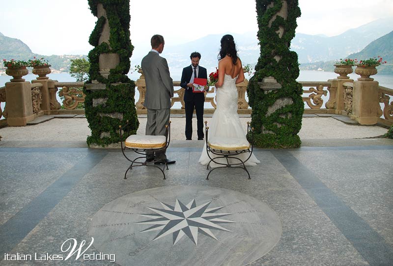 Jessica and Greg's wedding on Lake Como