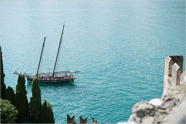 Sailing cruise on Lake Garda