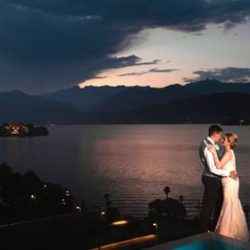Outdoor Wedding Ceremony by the Shores on Lake Maggiore