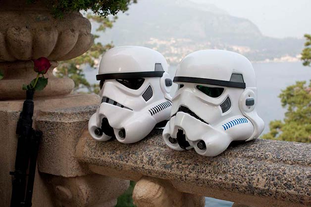 Star Wars wedding at Villa Balbianello