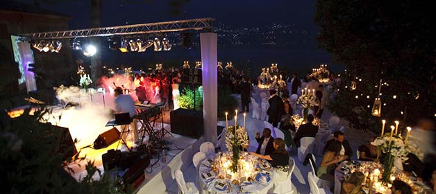 VIP wedding on Lake Como