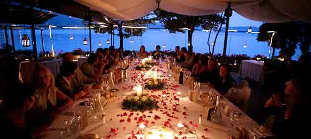 Wedding receptions on St. Julius Island: best shots of latests events!