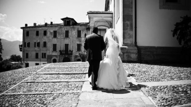 church wedding in Pallanza Italy