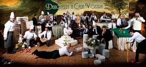 wedding catering in Italy