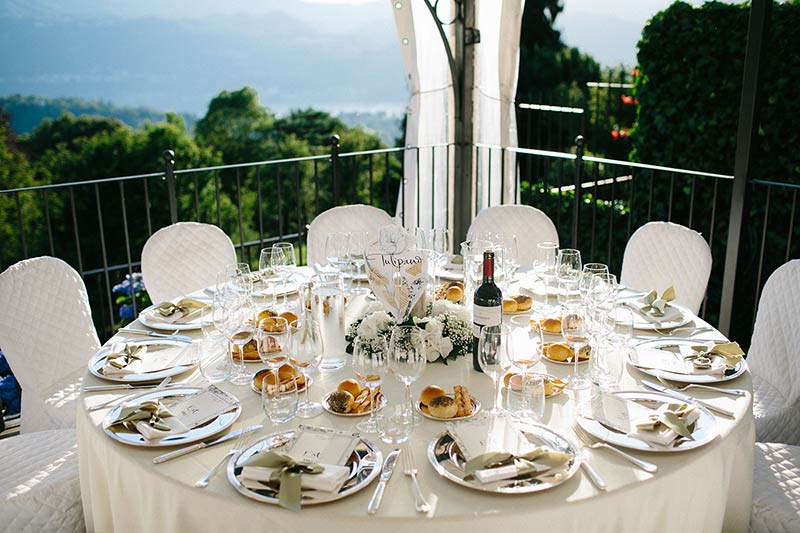 wedding caterer Lake Garda