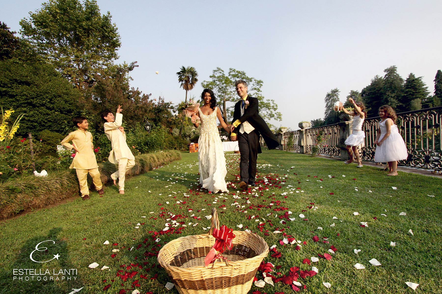 Indian wedding lake Maggiore
