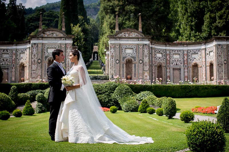 wedding at Villa D'Este lake Como
