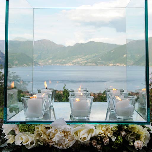 Lake Iseo Wedding reception