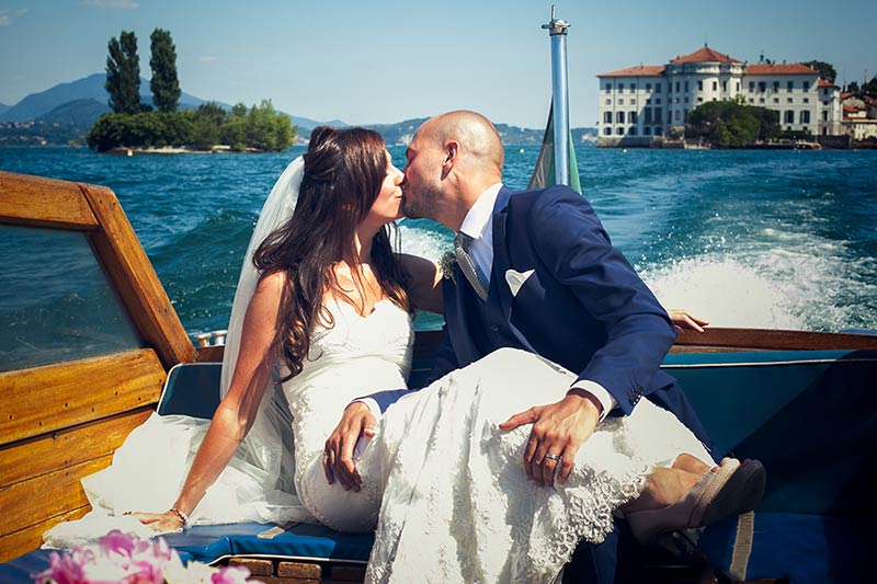 wedding on Borromean Islands Lake Maggiore