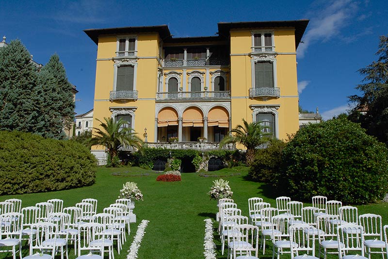Villa Rusconi weddings Lake Maggiore