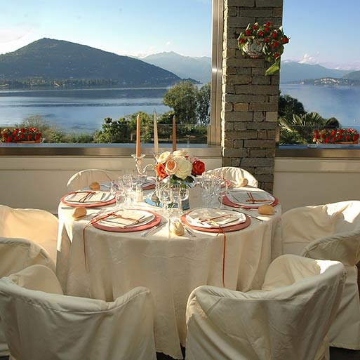 HOTEL RESTAURANT CONCA AZZURRA wedding receptions by the shores of Lake Maggiore