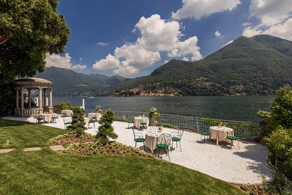 wedding reception Grand Hotel Imperiale Moltrasio lake Como