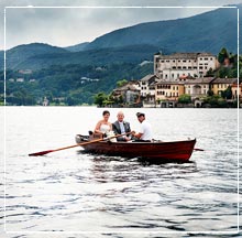 wedding on St Julius Island Lake Orta