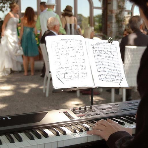 Ariel Jazz wedding reception entertainment in Italy